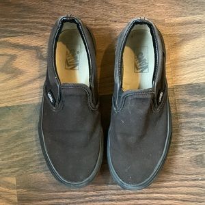 Black Size 3 Vans